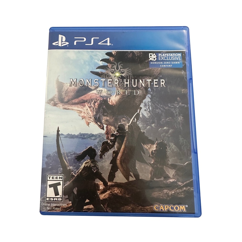 Capcom Monster Hunter World PS4 Game